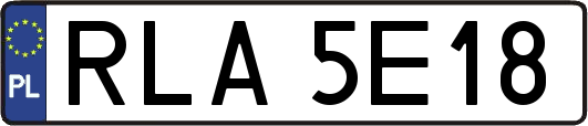 RLA5E18
