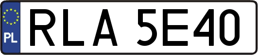 RLA5E40