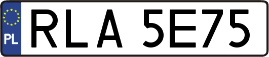 RLA5E75