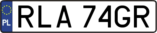 RLA74GR