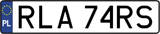 RLA74RS
