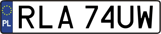 RLA74UW