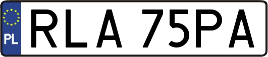 RLA75PA