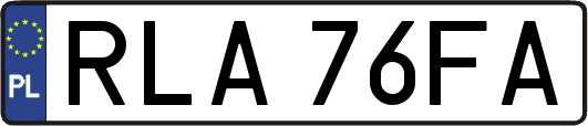 RLA76FA