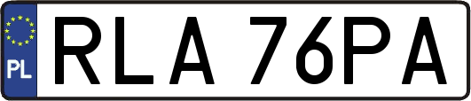 RLA76PA