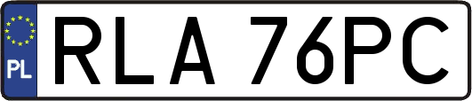 RLA76PC