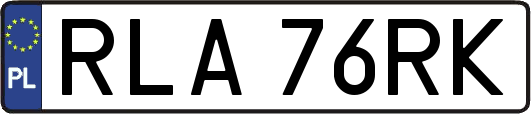 RLA76RK