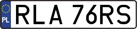 RLA76RS
