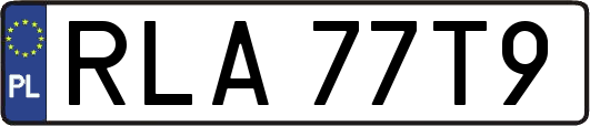 RLA77T9