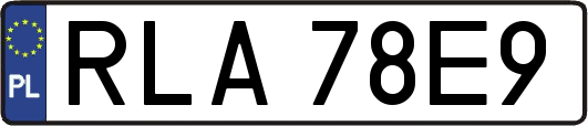 RLA78E9