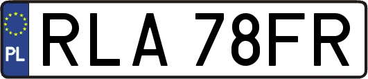 RLA78FR