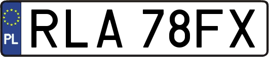 RLA78FX