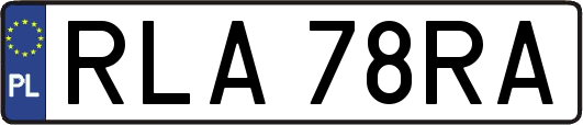 RLA78RA