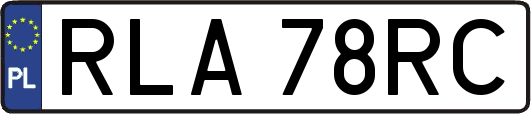 RLA78RC