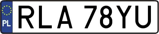 RLA78YU