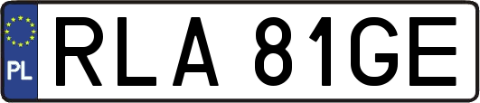 RLA81GE