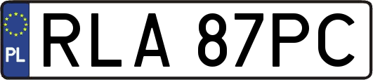 RLA87PC