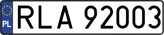RLA92003