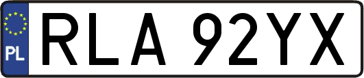 RLA92YX