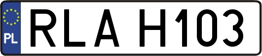 RLAH103