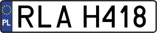 RLAH418