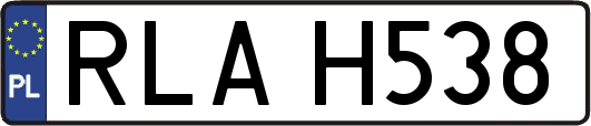RLAH538