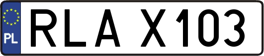 RLAX103