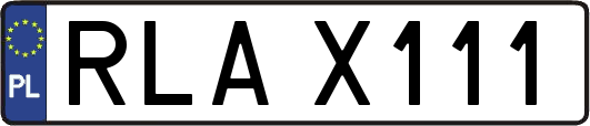 RLAX111