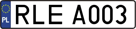 RLEA003