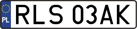 RLS03AK