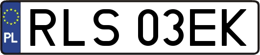 RLS03EK