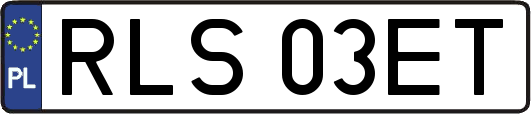 RLS03ET