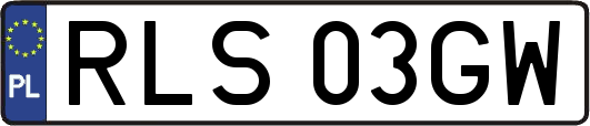 RLS03GW