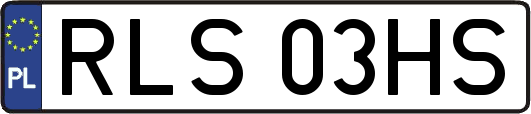 RLS03HS