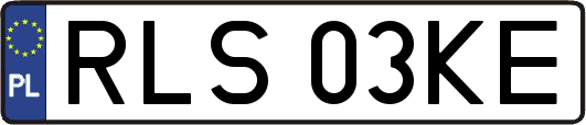 RLS03KE
