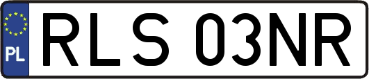 RLS03NR