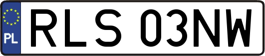 RLS03NW