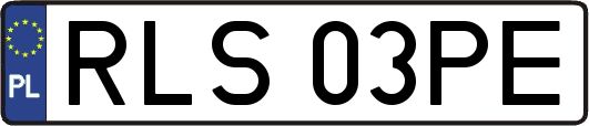 RLS03PE