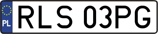 RLS03PG
