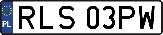 RLS03PW