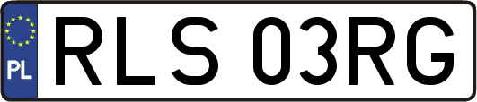 RLS03RG