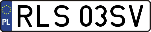 RLS03SV