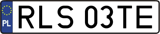 RLS03TE