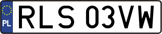 RLS03VW