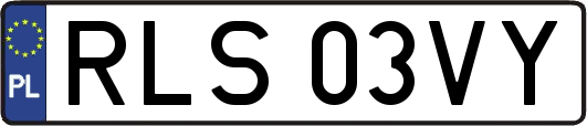 RLS03VY