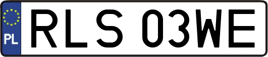 RLS03WE