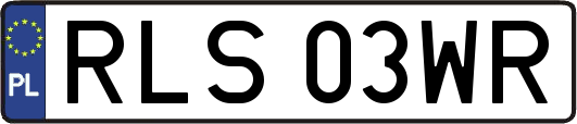 RLS03WR