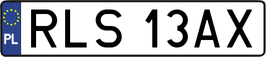 RLS13AX