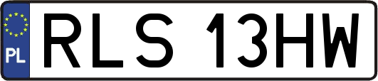 RLS13HW