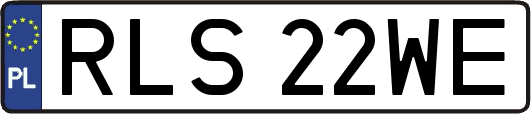 RLS22WE